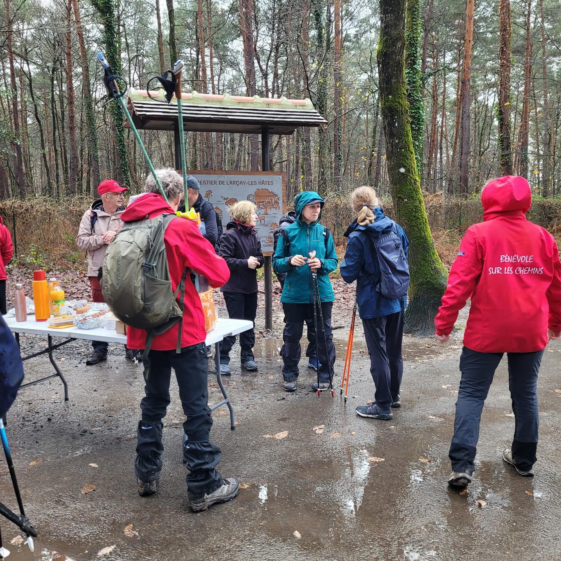 La pluie arrive, c'est dommage
