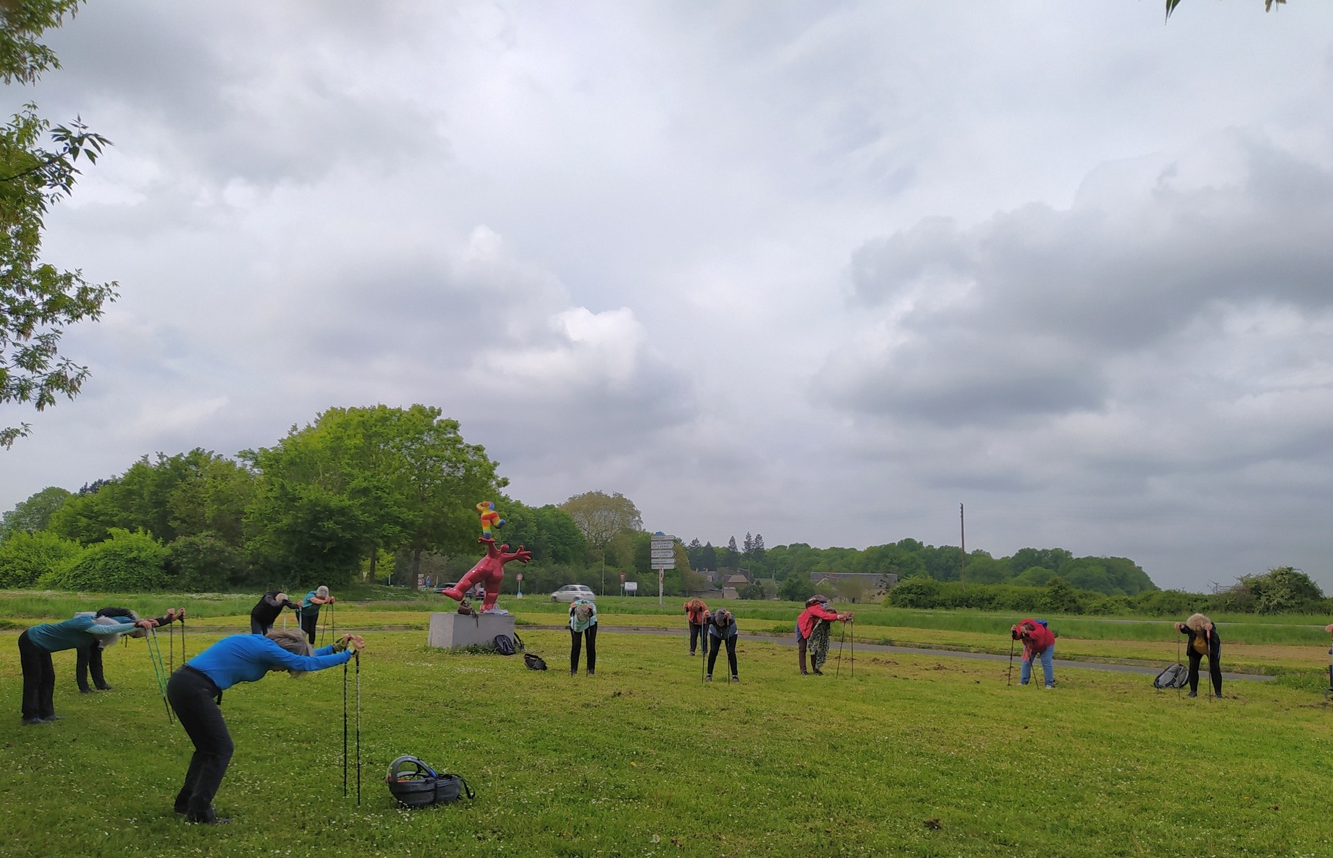 Nous avons passé une belle matinée sportive !!