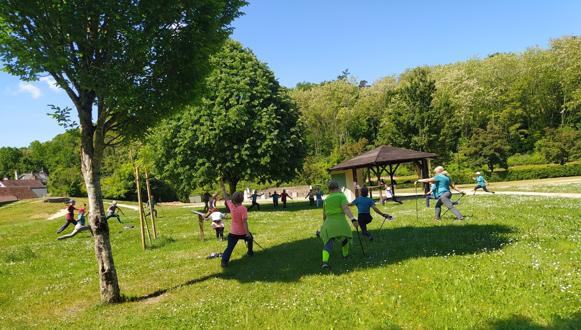 Belle matinée sportive sur ce circuit boisé et fleuri