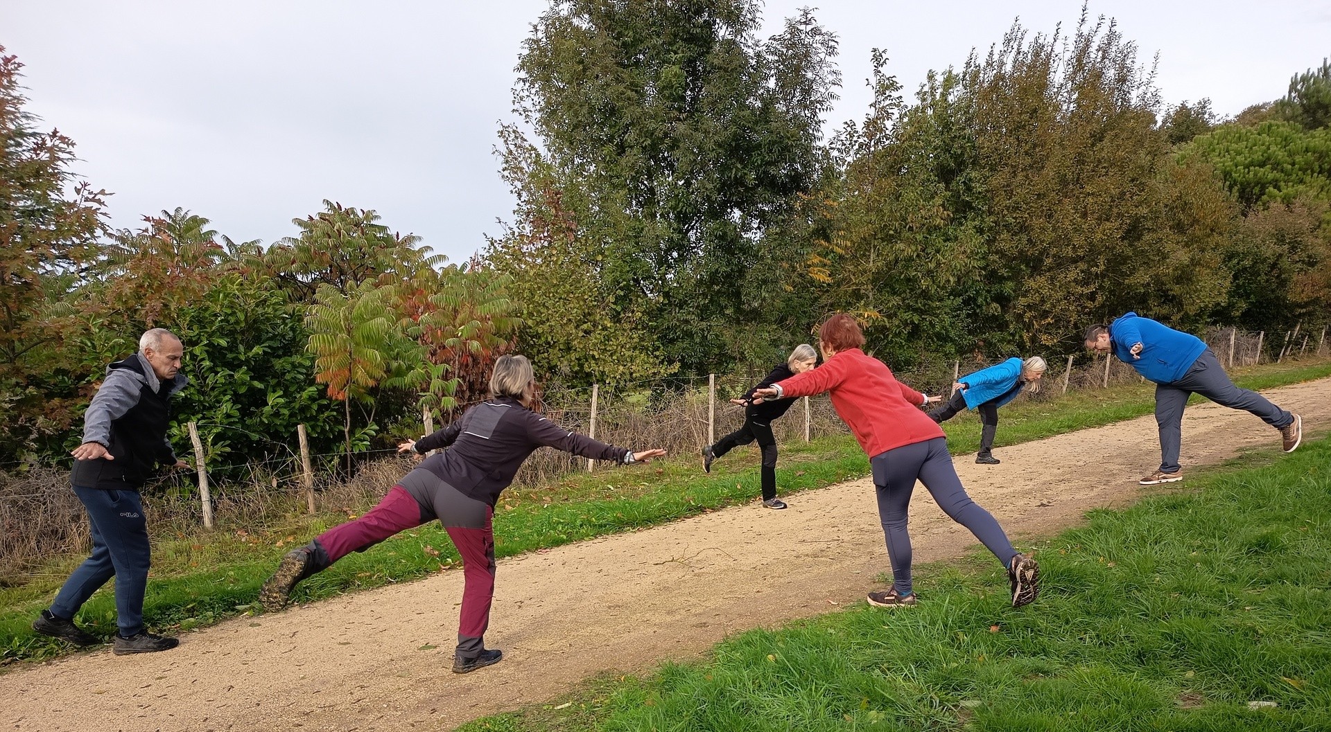 Exercice d'Equilibre avec M.Christine