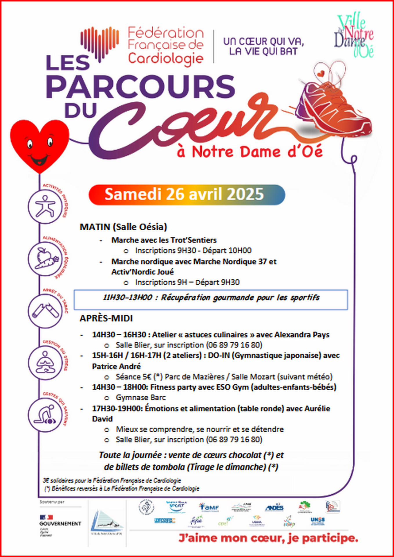 Affiche parcours du coeur 2